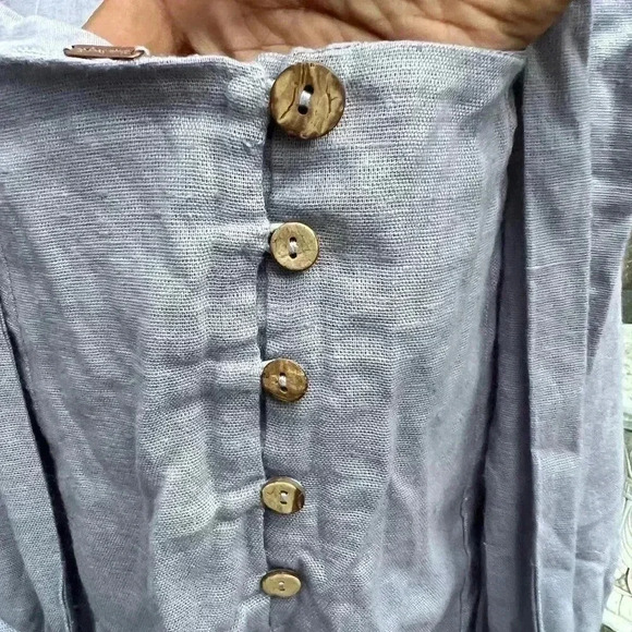 Free people lavender Xsm mini dress open back halter tie extra small - Picture 3 of 5